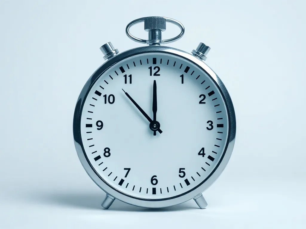 A minimalist stopwatch or clock integrated with digital bina
